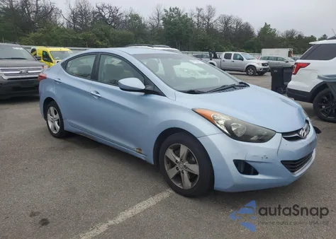 2011 Hyundai Elantra Gls z USA, uszkodzony, nr VIN KMHDH4AE2BU147441